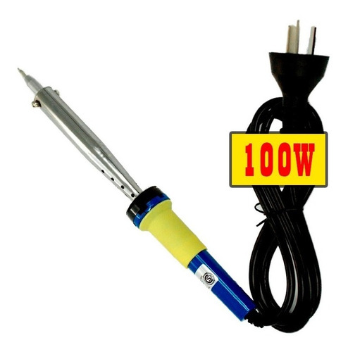Imagen 3 de 5 de Soldador De Estaño 100w Punta Extra Duración Full Energy Zd-200b