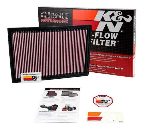 Filtro De Ar Esportivo K&n Audi Rs3 E Ttrs 2.5 Tfsi 33-2384