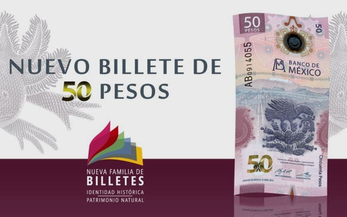 Nuevo Billete 50 Pesos, Fundación De Tenochtitlán, Familia G