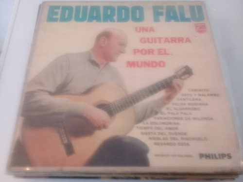 Eduardo Falu - Una Guitarra Por El Mundo - Vinilo Argentino
