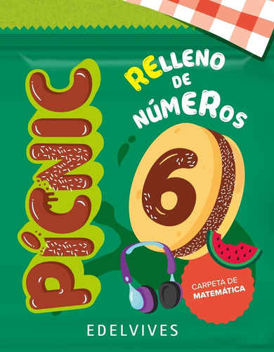 Picnic 6 - Carpeta De Matematica - Relleno De Numeros