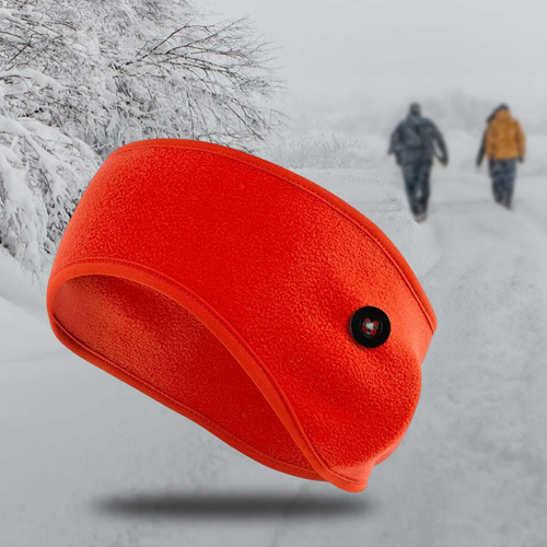 Orejeras De Invierno Con Botones Protección Para Los Oídos