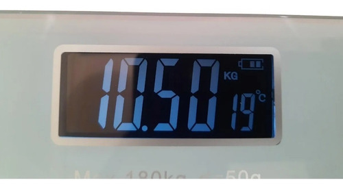 Imagen 6 de 10 de Balanza Personal De Baño Digital Electrónica 180 Kgs