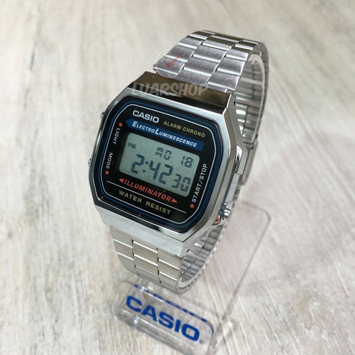 Relogio Casio Digital Unisex A168 Retrô Vintage C/ Caixa Nf