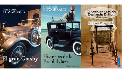 Lote X 3 Libros - Francis Scott Fitzgerald 