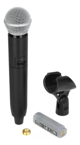 Microfone Sem Fio Shure Slxd4-g58/glxd2+sm58