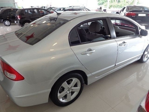 Honda Civic Lxs 1.8 Prata 16v Flex Cód9996