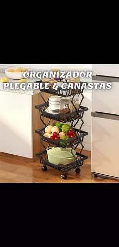 Organizador De Cocina De 3 Niveles Para Cocina, Estante De Especias De –  Mercadito Smart