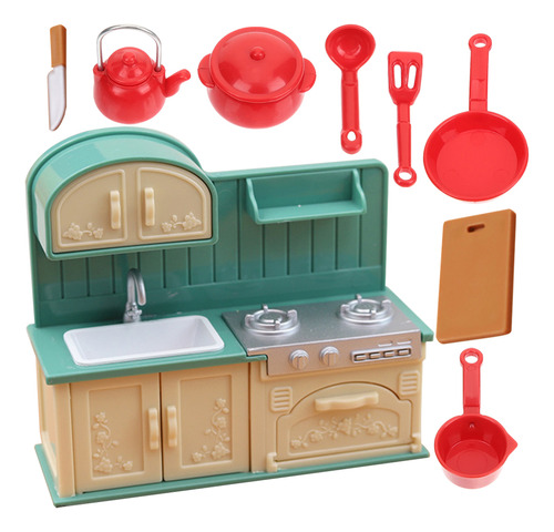 Set De Accesorios De Cocina En Miniatura Para Niños Preten