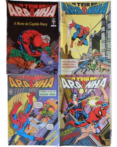 A Teia Do Aranha Editora Abril 1989 R$ 20,00 Cada Consulte A Disponibilidade Antes De Efetuar A Compra (Usado)