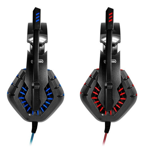 Auricular Gaming Ps4 Tipo Vincha Con Luz Y Mic. Osaug680l
