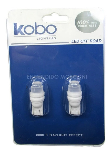 Par De Lamparas Led T10 24 Volts Posicion Ceramica 