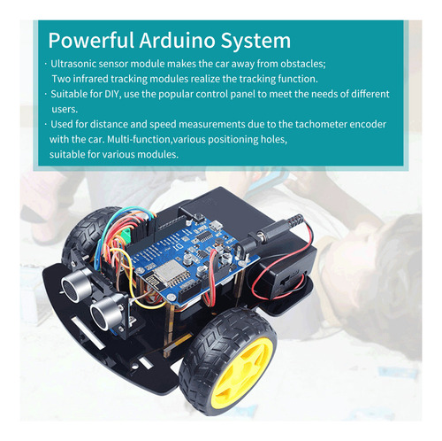 - Kit Diy: Robô Arduino Programável Com Prevenção De