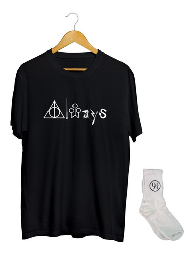 Playera Y Calcetas Harry Potter Always Howards Gryffindor