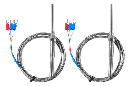 Alinan 2 Sondas De Sensor De Temperatura De Termistor Pt100