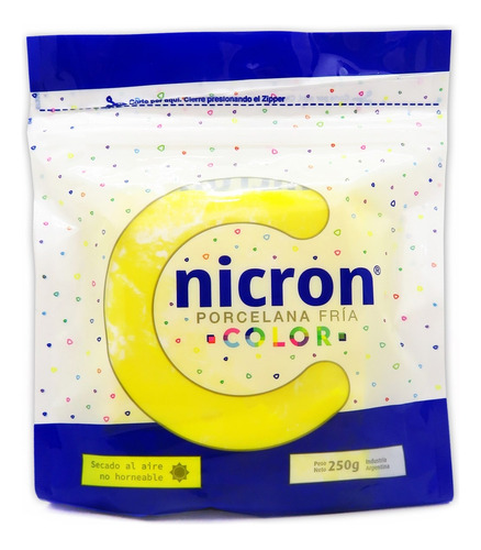 Porcelana Fria Nicron 250g Color