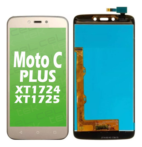Modulo Compatible Moto C Plus Xt1724 Xt1725 Display Tactil