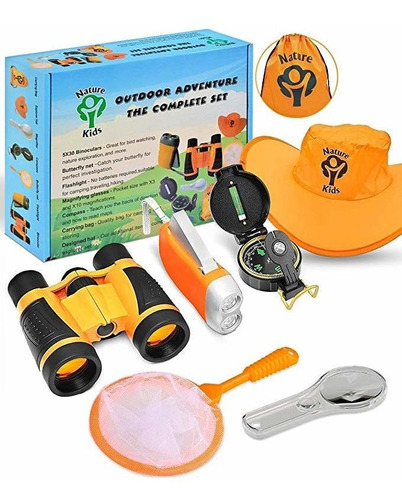 Kit De Aventura Al Aire Libre Para Niños - Binoculares, Lint