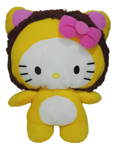 Peluche Hello Kitty Gata Disfraz Leon 37cm Sanrio