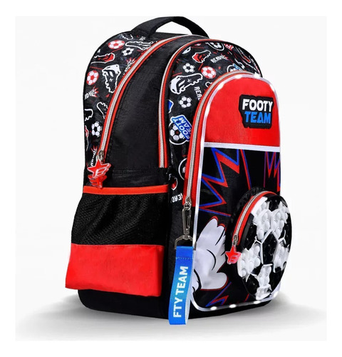 Mochila Espalda 18 Con Luz  Futbol Pop It Footy F1793