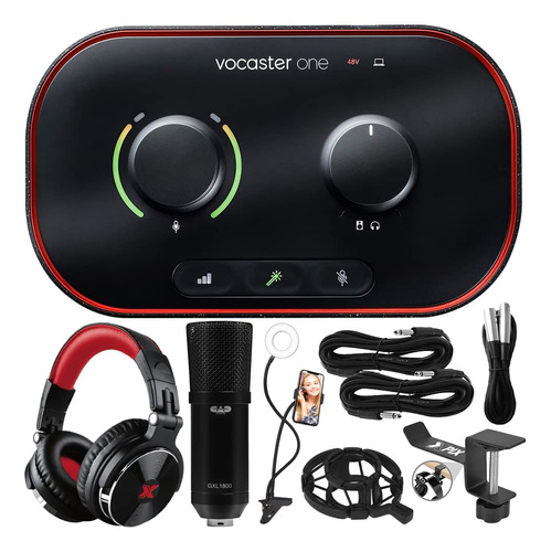 Interfaz Podcasting Audio Para Grabacion Como Creador Peso +