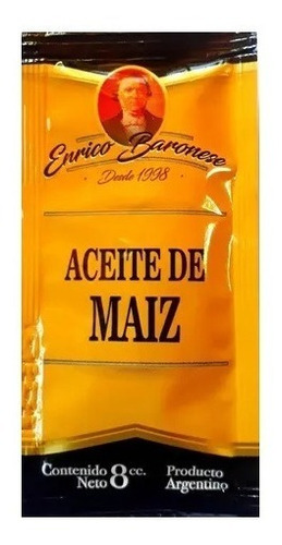 Aceite Maíz X3 + Vinagre X3 Cajas En Sobres Individuales