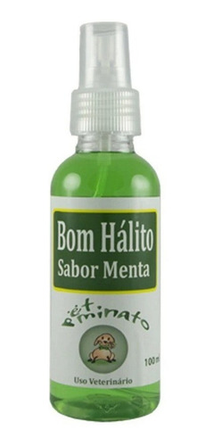 Bom Hálito Green Pet Care Menta 100ml (fim Do Mau Hálito)