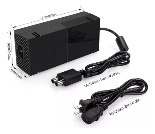 Transformador Fuente Poder Consola Compatible Xbox One