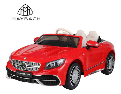Carrito Montable Eléctrico Mercedes Benz 12v C/remoto Rojo