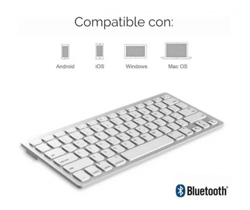 Teclado Bluetooth Weibo Qwerty