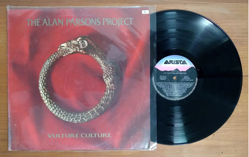 Alan Parsons Proyect Vulture Culture 1985 Disco Lp Vinilo