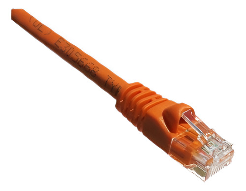 Axiom 100ft Cat5e 350mhz Patch Cable Molded Boot (naranja)