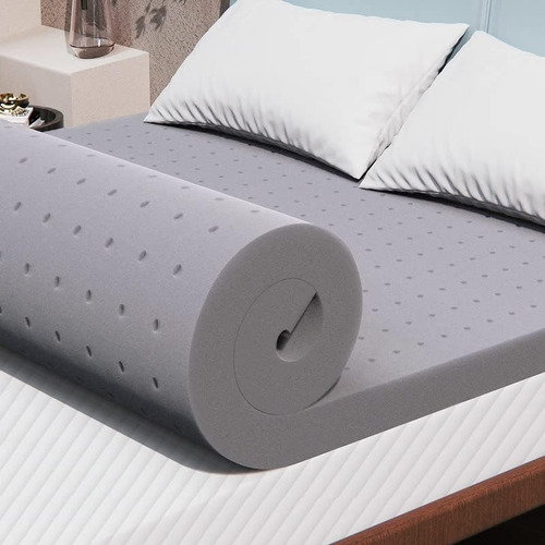 Maxzzz Cubrecolchón De Espuma Viscoelástica De 2 Pulgadas Ta