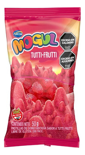 Display Mogul Tutti Frutti 10u X 50g- Arcor Oficial