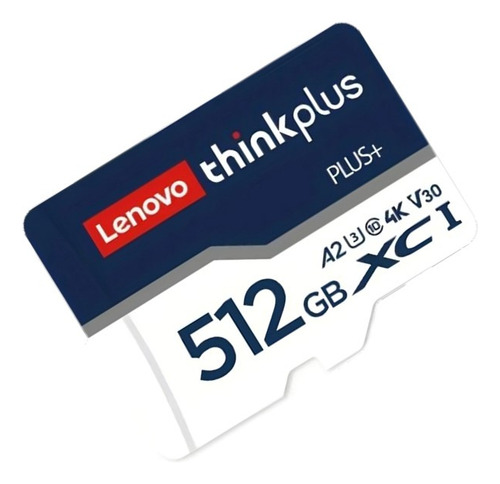 Tarjeta De Memoria Lenovo Micro Sd 512 Gb Thinl Plus +