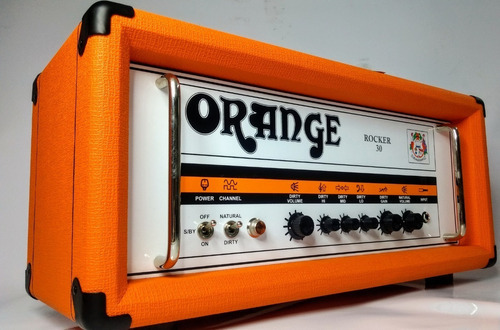 Amplificador Cabeçote Orange Rocker Rk30 30 Watts Válvulado Cor Laranja 110v