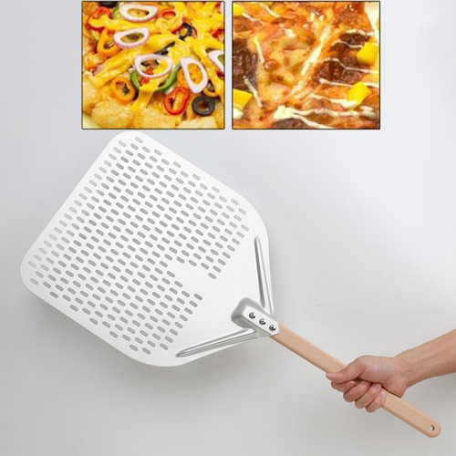 Pala De Pizza De Acero Inoxidable Para Horno De Leña 70cm