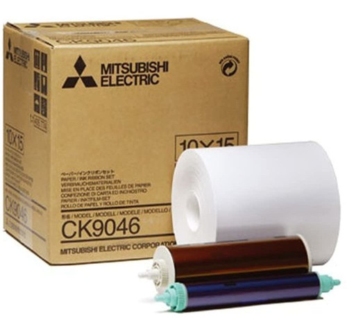 Mitsubishi Electric 6 Amplia Rollo De Papel Y Inksheet Para 