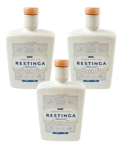 Gin Restinga London Dry X3