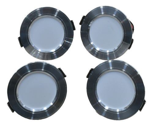 Spot 12v Interior X4 Naútico 5w Motorhome Iluminación Yate
