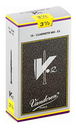 Vandoren Cr6135 Eb Clarinete V.12 Cañas Fuerza 3.5; Caja De