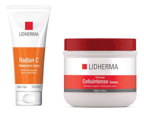 Celluintense + Radian C Firming Body Cream Vit C Lidherma 