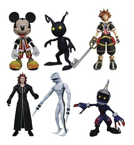 Imagen 1 de 2 de Kingdom Hearts Diamond Select Sora Mickey Axel