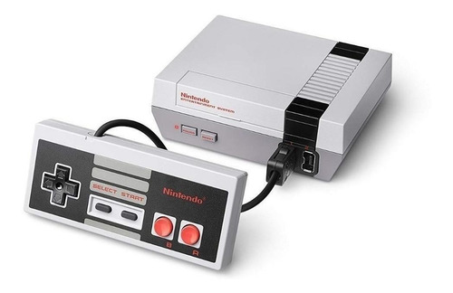 Nintendo NES 2 Standard color  gris