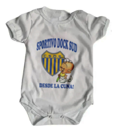 Body Bebe Blanco Oaky Sportivo Dock Sud