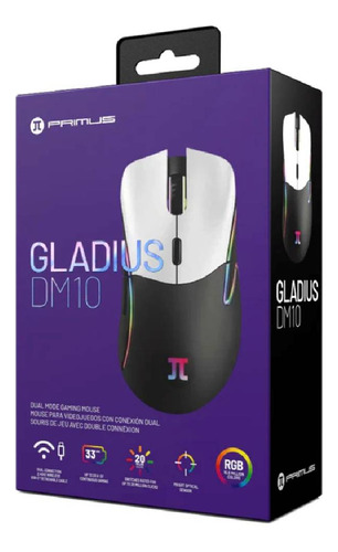 Mouse Gamer Wireless Primus Gladius Dm10 - 10.000 Dpi