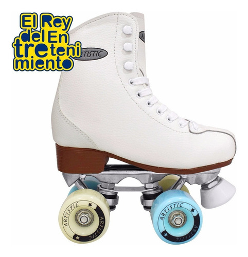 Imagen 6 de 9 de Set 4 Ruedas De Silicona Para Patín Artístico 58mm - El Rey