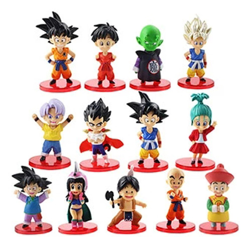 Juego De 13 Figuras De Dragon Ball, Figuras De Anime, Modelo