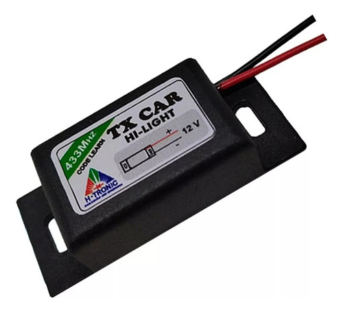 Controle Para Farol De Carro - Portão Tx Car - Cod Light 433