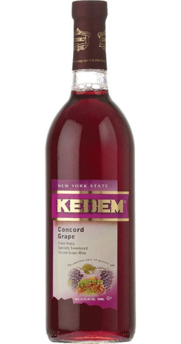 Vino Tinto Dulce Kosher Kedem Tradicional Concord Extraheavy